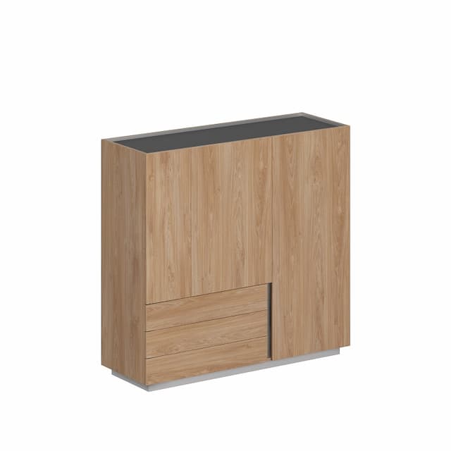 Шкаф комбинированный Norden Оливер OL-20-17.GN.GN.GN.L