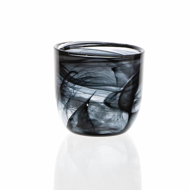 Стакан ARDACAM Atlas ARD 7174.43 d 8 см h 7,5 см (стекло, цвет / декор бело-черный)