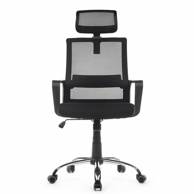 Кресло Riva Chair Mint RCH 1029HB чёрный/чёрный