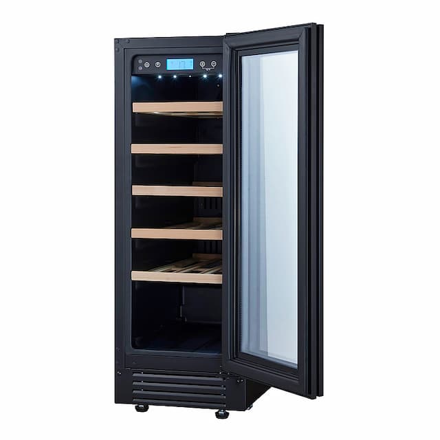 Винный шкаф Cellar Private CP020-1TBH черная дверь