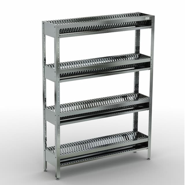 Стеллаж для сушки тарелок КОБОР СКС-120/30/430 (высота 1800)