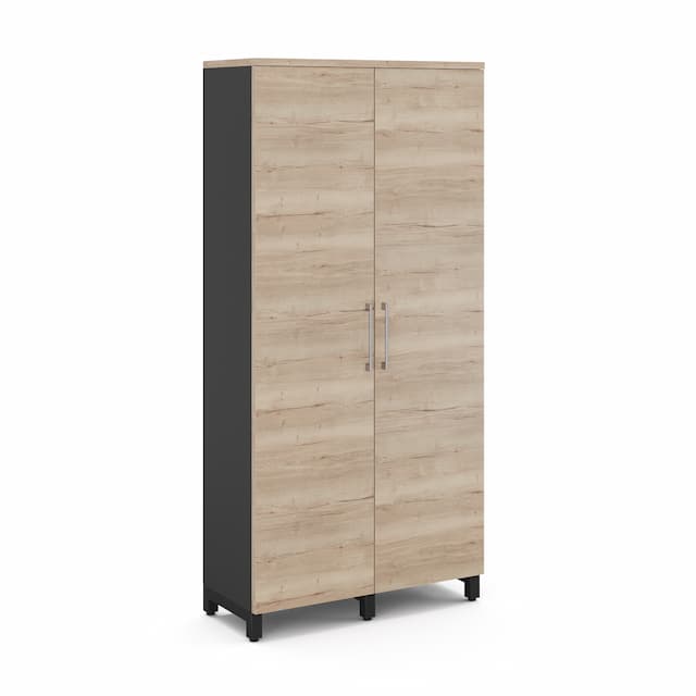 Шкаф распашной Kobor HR/5-90/60/M black/natural