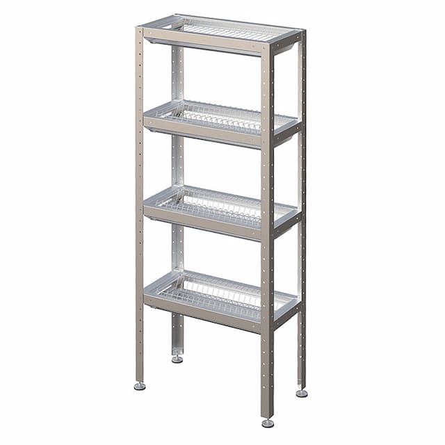 Стеллаж кухонный для тарелок и стаканов Атеси СКТС-Б- 650-02 (СКТС-650-Э)