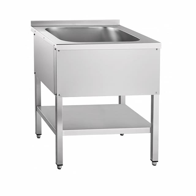 Ванна моечная Abat 1-о секц. ВМП-6-1-5 РН (500х500х300)